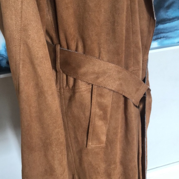 Elizabeth and James long brown jacket size M - Picture 8 of 9